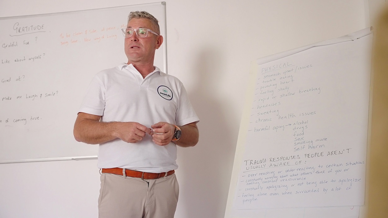 Recover workshop services with a picture of Steven from Malta Rehab